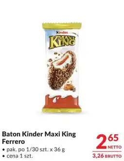 Makro Baton Kinder Maxi King Ferrero oferta