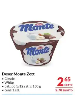 Makro Deser Monte Zott oferta