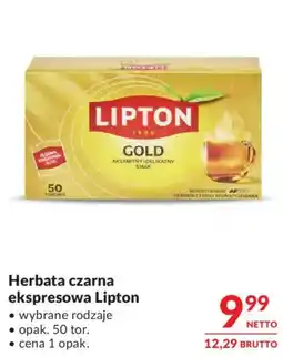 Makro Herbata czarna ekspresowa Lipton oferta