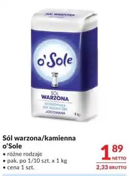 Makro Sól warzona o'Sole oferta