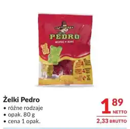 Makro Żelki Pedro oferta