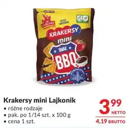 Makro Krakersy mini Lajkonik oferta
