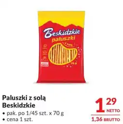 Makro Paluszki z solą Beskidzkie oferta