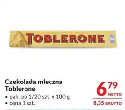 Makro Czekolada mleczna Toblerone oferta