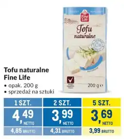 Makro Tofu naturalne Fine Life oferta