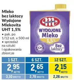 Makro Mleko bez laktozy Wydojone Mlekovita oferta