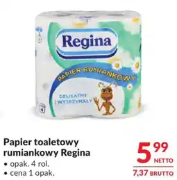 Makro Papier toaletowy rumiankowy Regina oferta
