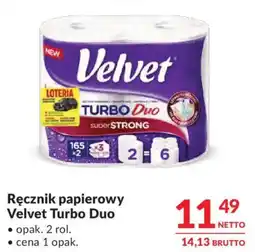 Makro Ręcznik papierowy Velvet Turbo Duo oferta