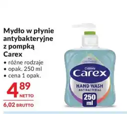 Makro Mydło w płynie antybakteryjne z pompką Carex oferta