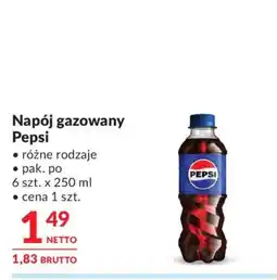 Makro Napój gazowany Pepsi oferta