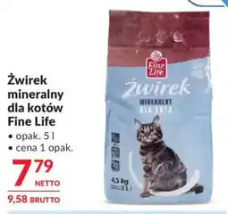 Makro Żwirek mineralny dla kotów Fine Life oferta