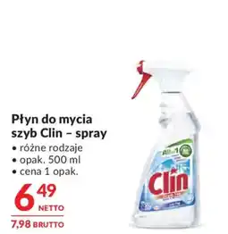 Makro Płyn do mycia szyb Clin - spray oferta