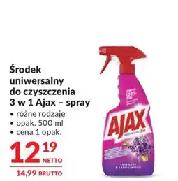Makro Środek uniwersalny do czyszczenia 3 w 1 Ajax - spray oferta