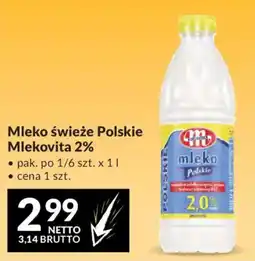 Makro Mleko świeże Polskie Mlekovita 2% oferta
