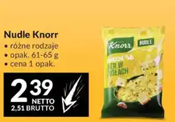 Makro Nudle Knorr oferta
