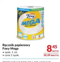 Makro Ręcznik papierowy Foxy Mega oferta