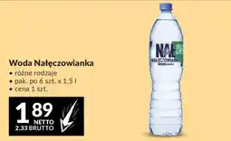 Makro Woda Nałęczowianka oferta