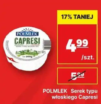 POLMLEK Serek typu włoskiego Capresi