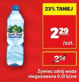 API MARKET Żywiec Zdrój woda niegazowana oferta