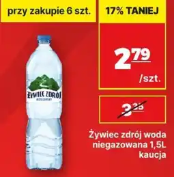 API MARKET Żywiec Zdrój woda niegazowana oferta