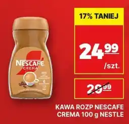 API MARKET Kawa Rozp Nescafe Crema oferta