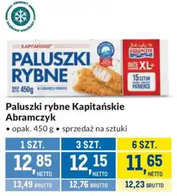 Makro Paluszki rybne Kapitańskie Abramczyk oferta