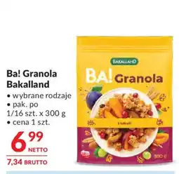 Makro Ba! Granola Bakalland oferta