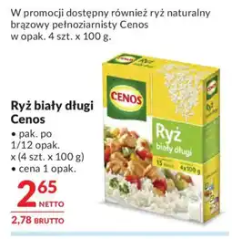 Makro Ryż biały dług i Cenos oferta