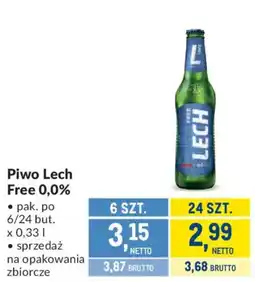 Makro Piwo Lech Free 0,0% oferta