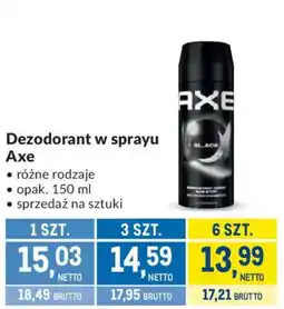 Makro Dezodorant w sprayu Axe oferta