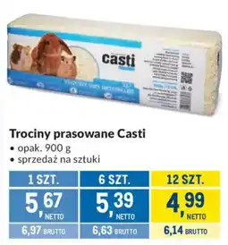 Makro Trociny prasowane Casti oferta