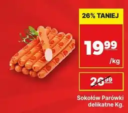 API MARKET Sokołów Parówki delikatne oferta