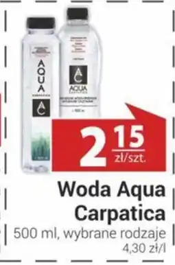 Nasz Sklep Woda Aqua Carpatica oferta