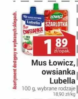 Nasz Sklep Mus Łowicz, owsianka Lubella oferta