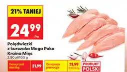 Biedronka Polędwiczki z kurczaka Mega Paka Kraina Mięs oferta