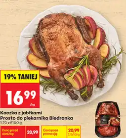 Biedronka Kaczka z jabłkami Prosto do piekarnika Biedronka oferta