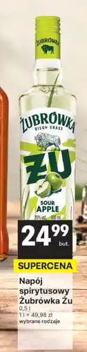 Delikatesy Centrum Napój spirytusowy Żubrówka oferta