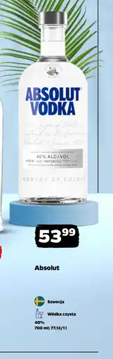 Netto Wódka Absolut oferta