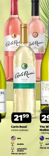 Netto Wino półsłodkie Carlo Rossi oferta