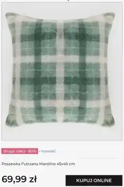 Home&You Poszewka futrzana Marolino 45x45 cm oferta