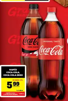 Napój gazowany Coca-Cola Zero