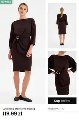 Top Secret Sukienka z efektowną klamrą oferta