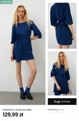 Top Secret Sukienka w drobną kratkę oferta