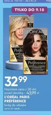 SuperPharm Farba do włosów Préférence L'Oréal Paris oferta