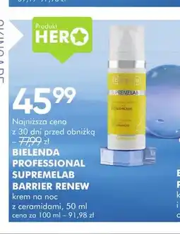 SuperPharm Krem na noc z ceramidami Bielenda Professional Supremelab Barrier Renew oferta