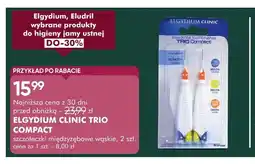 SuperPharm Szczoteczki międzyzębowe wąskie Trio Compact Elgydium Clinic oferta