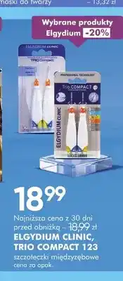 SuperPharm Szczoteczki międzyzębowe Trio Compact 123 Elgydium Clinic oferta