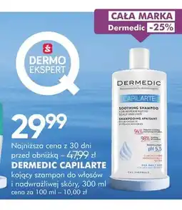 SuperPharm Kojący szampon do włosów i nadwrażliwej skóry Dermedic Capilarte oferta