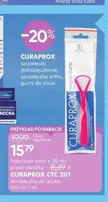 SuperPharm Skrobaczka do języka CTC 201 Curaprox oferta