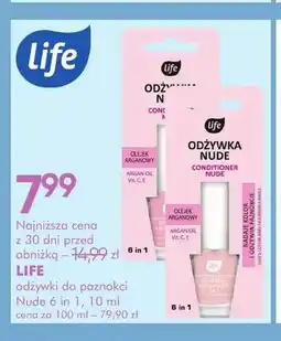 SuperPharm Odżywka do paznokci Nude 6 in 1 Life oferta